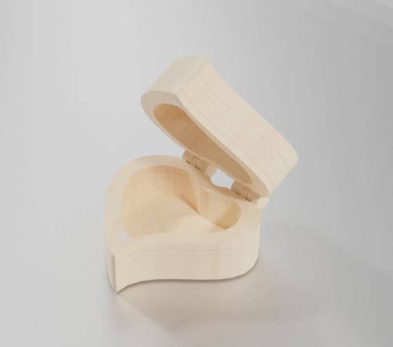 Heart Box - 4mm Laser Cut Files | SVG, PDF, CDR | Perfect for Gifts and Keepsakes