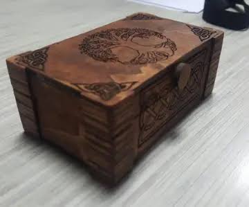 Jewelry Box Laser Cut Files - 4mm SVG, PDF, CDR for DIY Projects