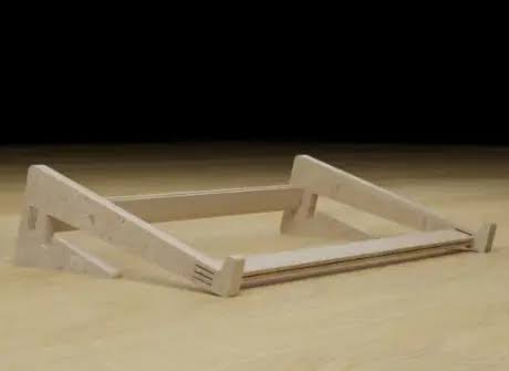 Laptop Stand - 4mm Laser Cut Files | SVG, DXF, CDR Instant Download for CNC & Laser Machines