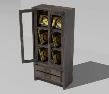 Miniature Bookshelf for Book Lovers - Laser Cut Files in SVG, PDF, and CDR (3mm & 4mm)