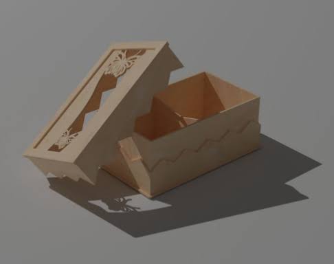 Nesting Wooden Box Laser Cut Files | SVG, PDF, CDR | 4mm | Instant Download
